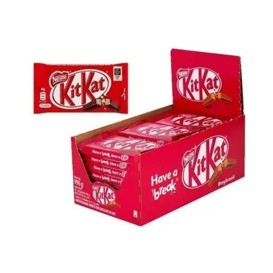 KITKAT AO LEITE NESTLE CX24UNDS