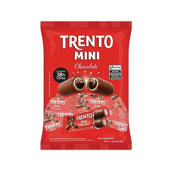 MINI TRENTO CHOCOLATE PCT50UNDS/700G