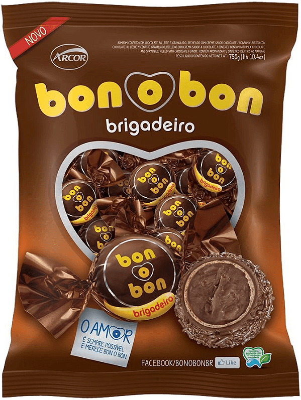 BOMBOM ARCOR BRIGADEIRO PCT 750G