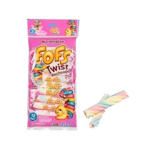 MARSHMALLOWS FLORESTAL FOFS TWIST 144G PCT12UNDS