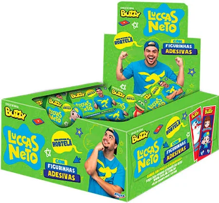 CHICLE LUCAS NETO BUZZY CX100UNDS
