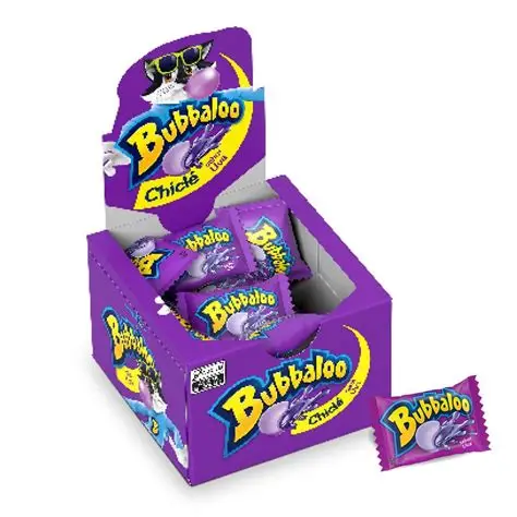 CHICLE BUBBALOO UVA CX60UNDS