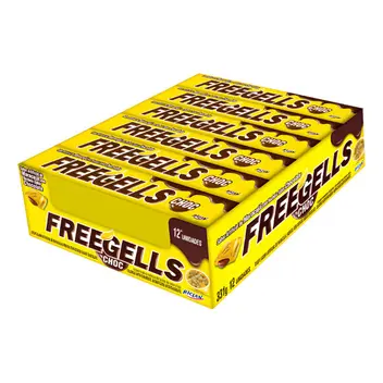 FREEGELLS MARACUJÁ CHOCOLATE CX12UNDS