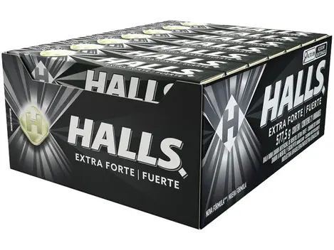 HALLS EXTRA FORTE CX21UNDS