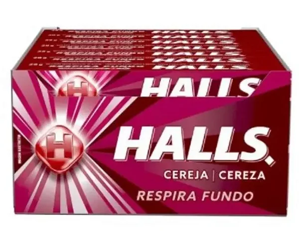 HALLS CEREJA CX21UNDS