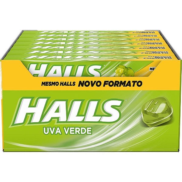 HALLS UVA VERDE CX21UNDS