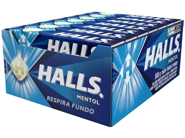 HALLS MENTOL CX21UNDS