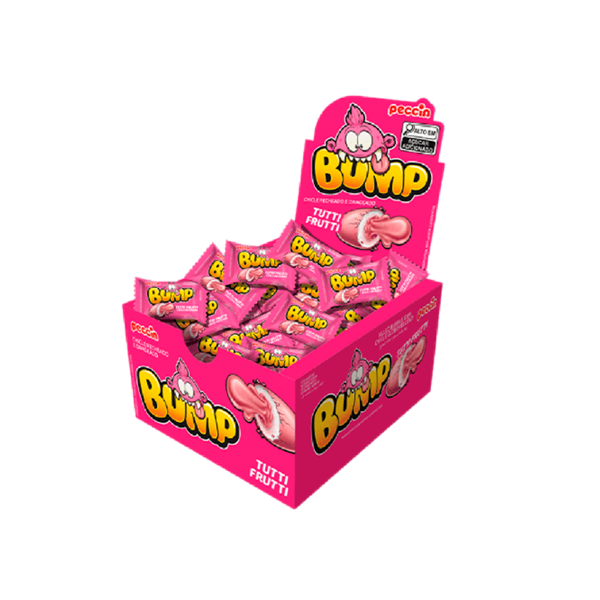 CHICLE PECCIN BUMP TUTTI FRUTTI CX40UNDS