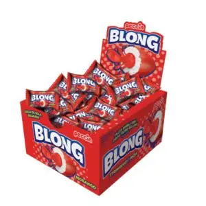 CHICLE PECCIN BLONG MORANGO CX40UNDS