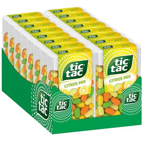 TIC TAC CITRUX MIX PCT14UND