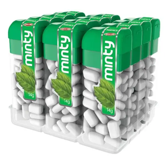 PASTILHA MINI MINTY HORTELÃ PCT12UNDS