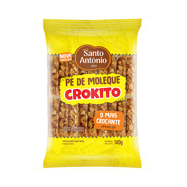 PÉ DE MOLEQUE CROKITO 140G