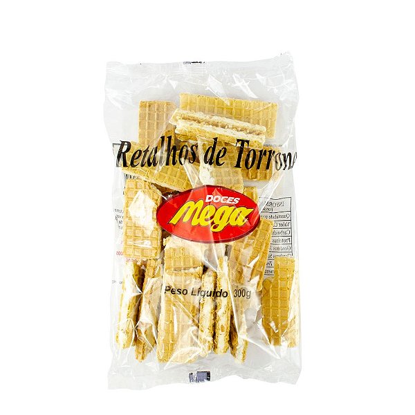 RETALHOS TORRONE MEGA 300G