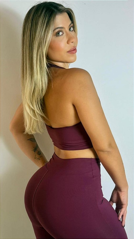 Conjunto top e calça Mari
