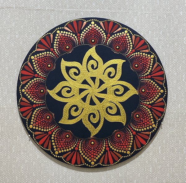 Mandala Flor Solar