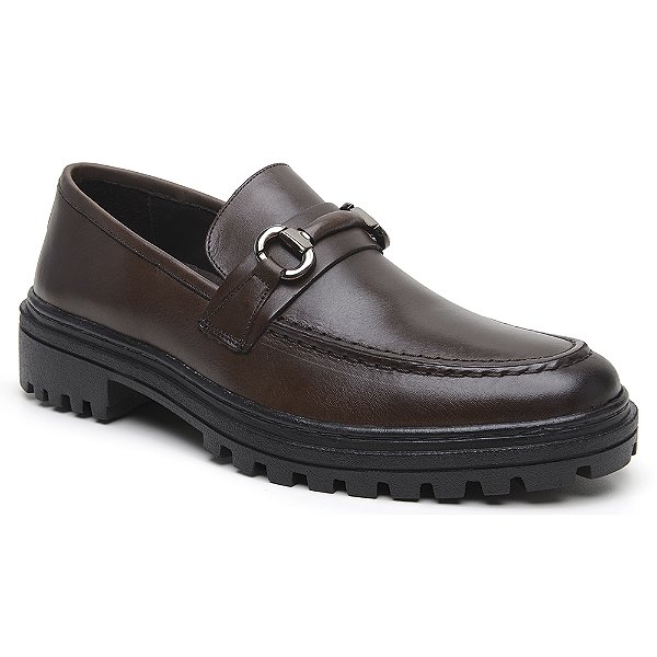 Mocassim Masculino Alaska Café