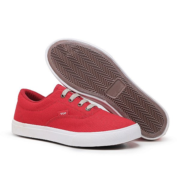 Tênis Casual Voe Classic - Vermelho