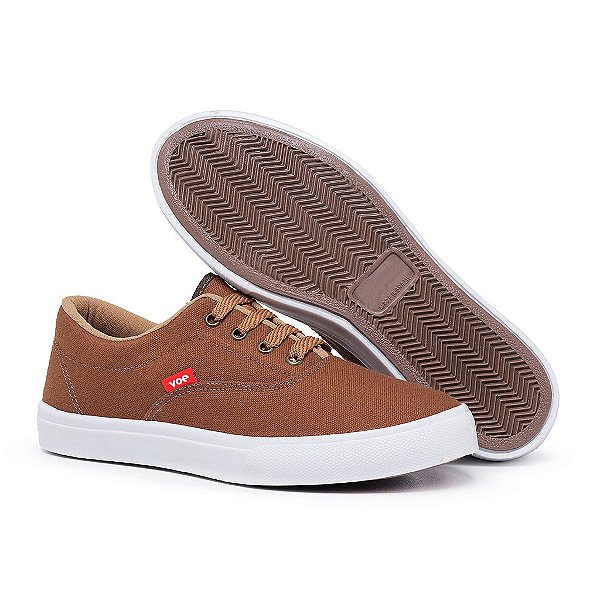 Tênis Casual Voe Classic - Caramelo