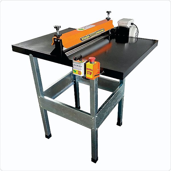 Máquina De Corte E Vinco Elétrica Semi Automática - 50cm com Bancada