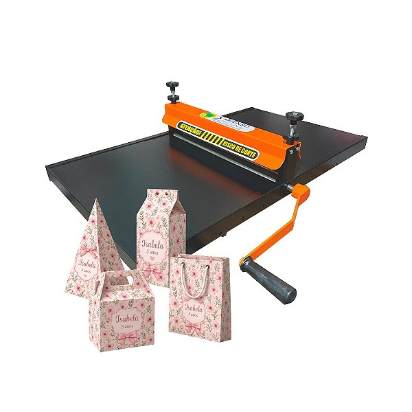 Kit Festa – Corte e Vinco Manual 50cm + 4 Facas A4