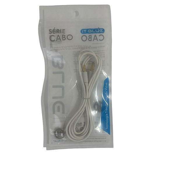 CABO P2 MACHO+P2 MACHO 1.5M BRANCO IT BLUE