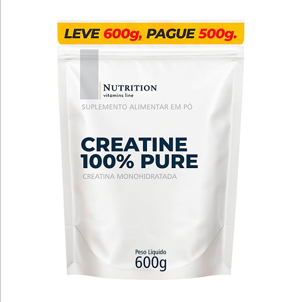 CREATINE 100% PURE 600G