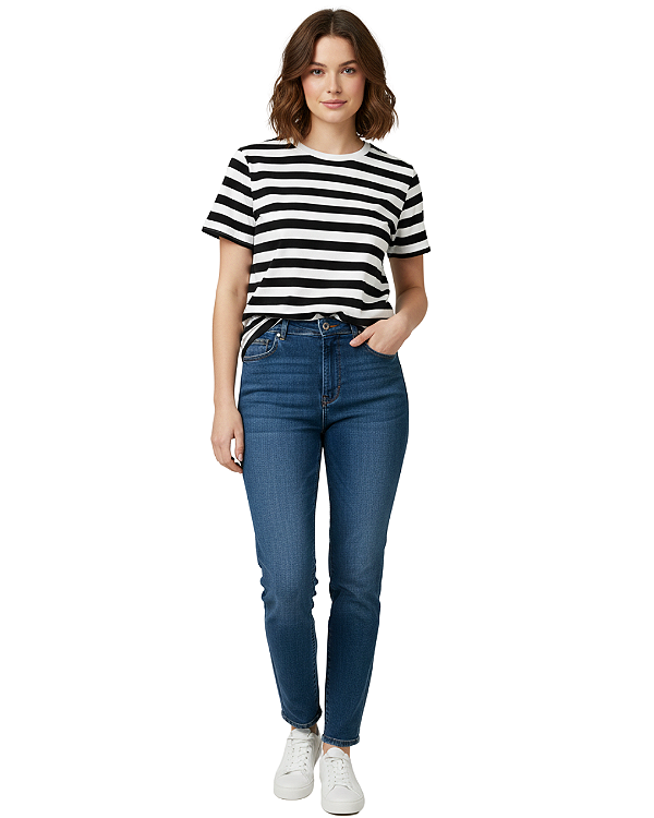 T-Shirt Listrada Casual