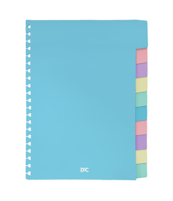 Divisórias para smart universitário colorido com 10 cada - DAC