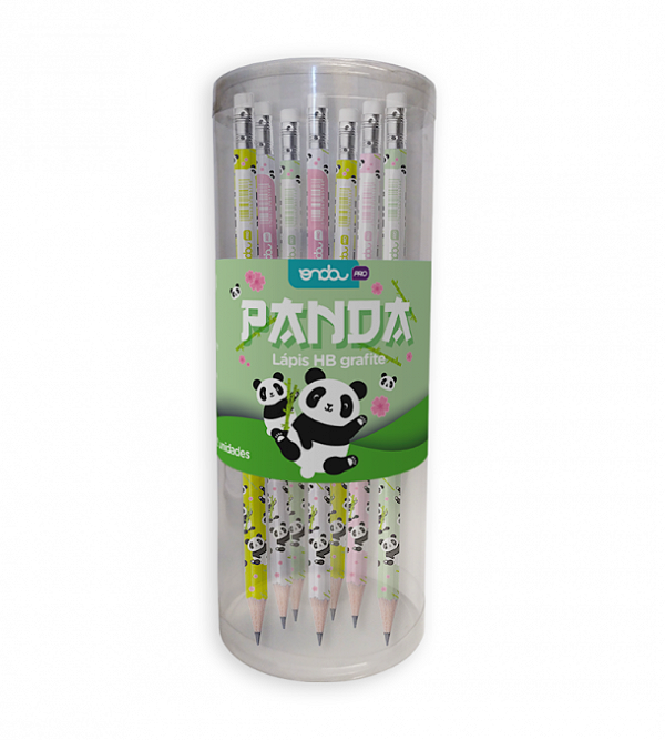 Lápis HB Panda com borracha - ONDA