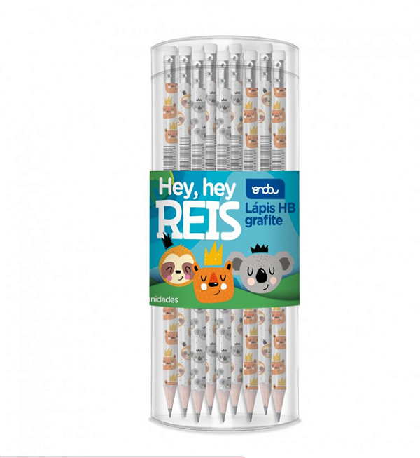 Lápis HB reis com borracha caixa com 72 unid - ONDA