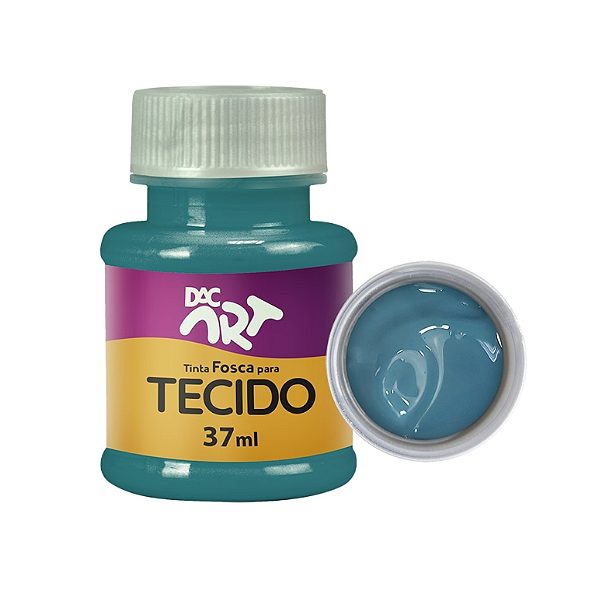 Tinta para tecido 37ml cinza lunar - DAC