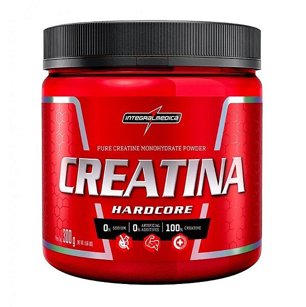 creatina monohidratada powder hardcore 300g