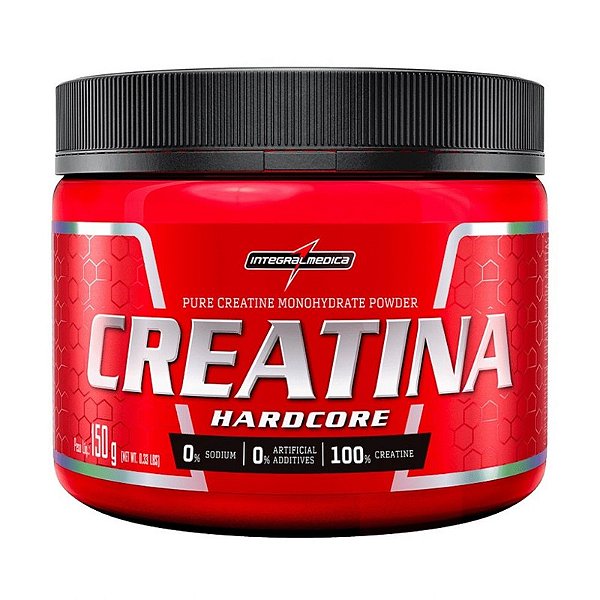 creatina monohidratada powder hardcore 150g