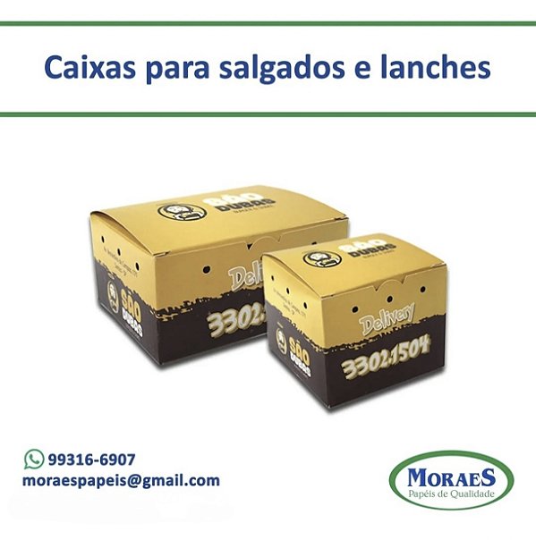 Caixa Bolo Salgados Personalizada Guarulhos