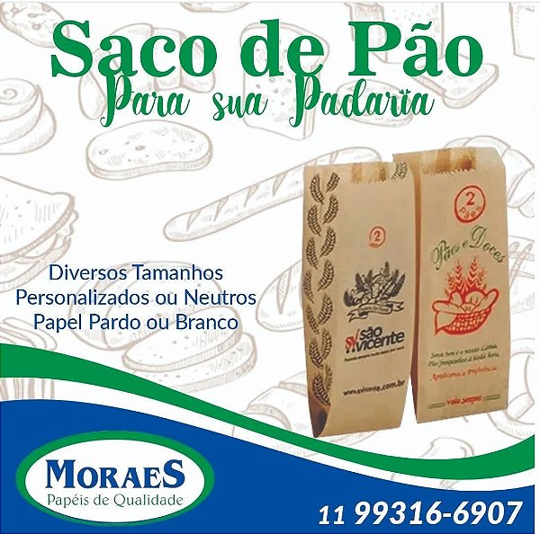 Saco de Pão Guarulhos - Melhor Preço