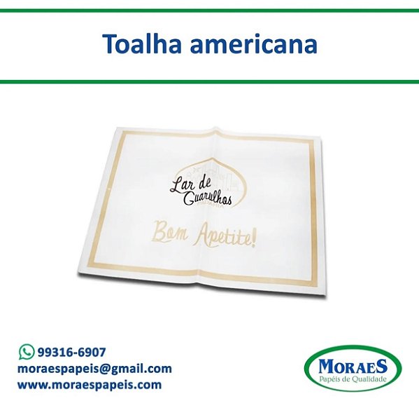 Toalha Americana Guarulhos