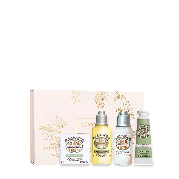 Kit Travel Size Amêndoa - Nutrição e Suavidade