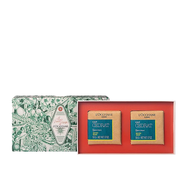 Kit Dupla Sabonetes Cap Cedrat - Limpeza e Frescor para a Pele
