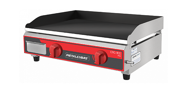 CHAPA A GAS 0,80M CBG 0800 PRO METALCUBAS