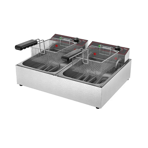 FRITADOR ELETRICO 02CB 03L FRCE-6 220V METALCUBAS