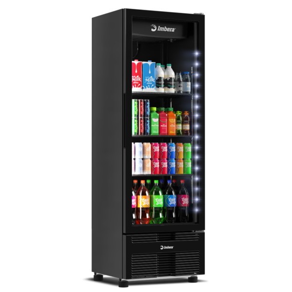 REFRIGERADOR VERTICAL 450L BIVOLT VRS16 FULLBLACK IMBERA