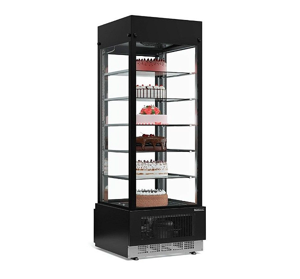 VITRINE REFRIGERADA FIXA GEVF-075PR 220V GELOPAR