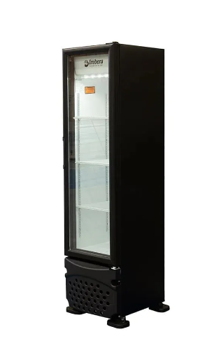 REFRIGERADOR VERTICAL 240L BIVOLT VR08 FULL BLACK IMBERA
