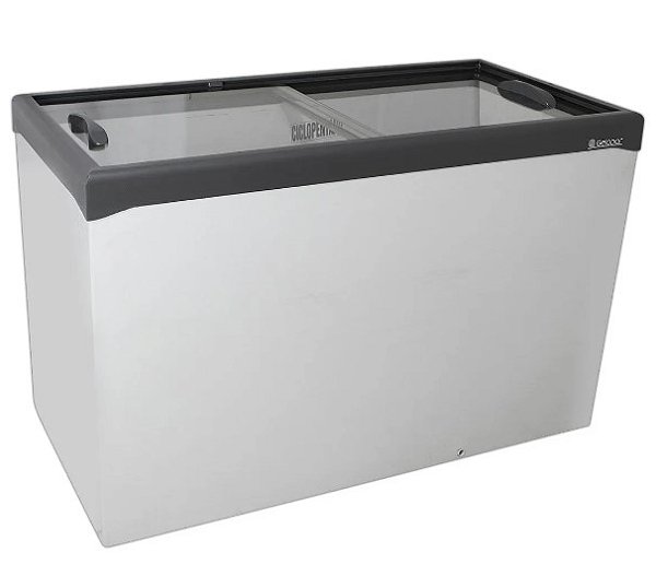 EQUIPAMENTO FREEZER HORIZONTAL VIDRO 410L GHD-410 127V GELOPAR