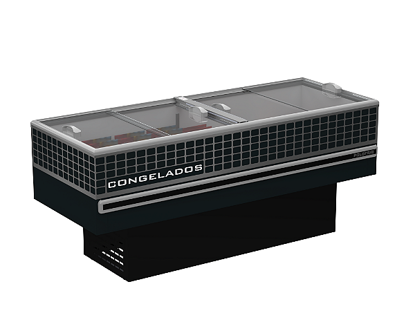 GABINETE EXPOSITOR ILHA 2M 220V POLOFRIO