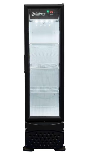 REFRIGERADOR CERVEJA 230L BIVOLT CCV144 P.VIDRO BLACK IMBERA