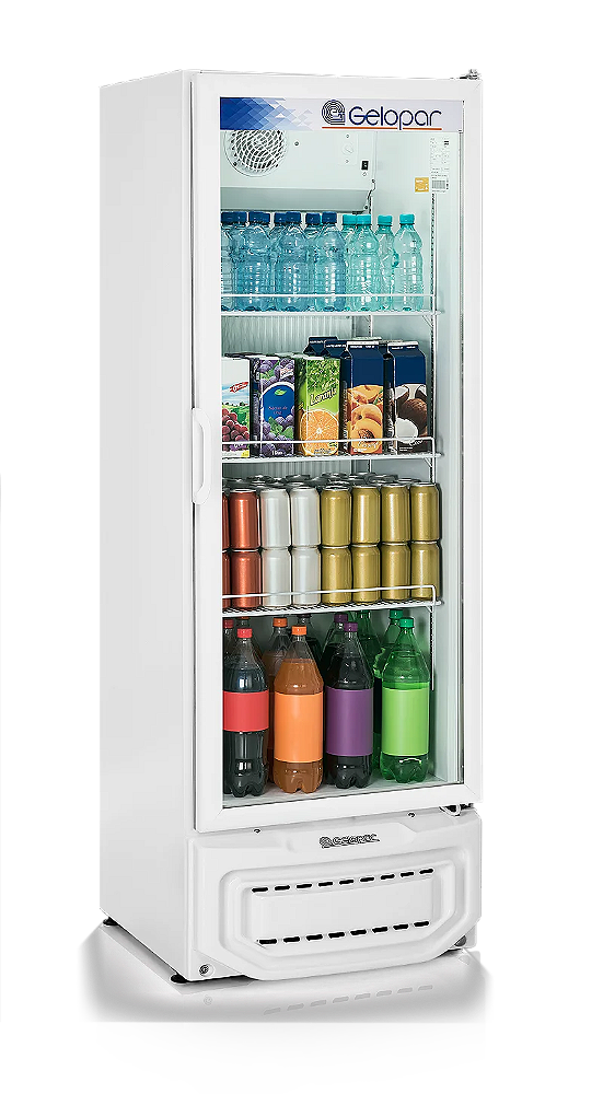 REFRIGERADOR VERTICAL 410L BRANCO GPTU-40 127V GELOPAR