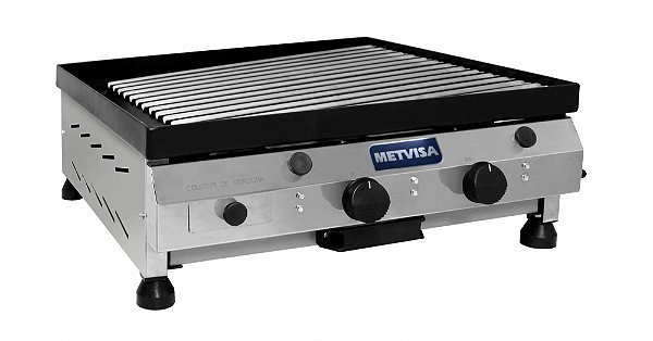 CHAR BROILER A GÁS 60CM METVISA