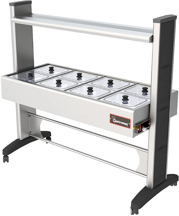 BUFFET GELOX 08 CUBAS 1/2 STANDARD GASTROMAQ