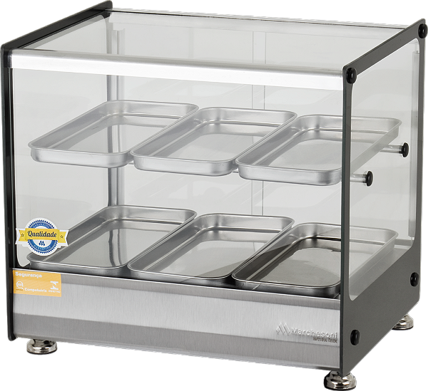 ESTUFA ONIX 06 BANDEJAS DUPLA 127V MARCHESONI